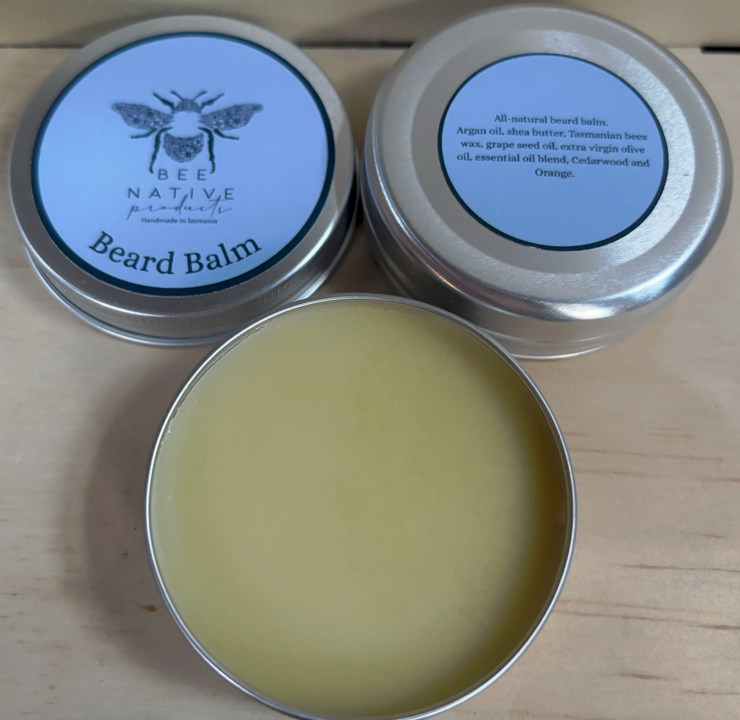 Bee Native Products Beard Balm