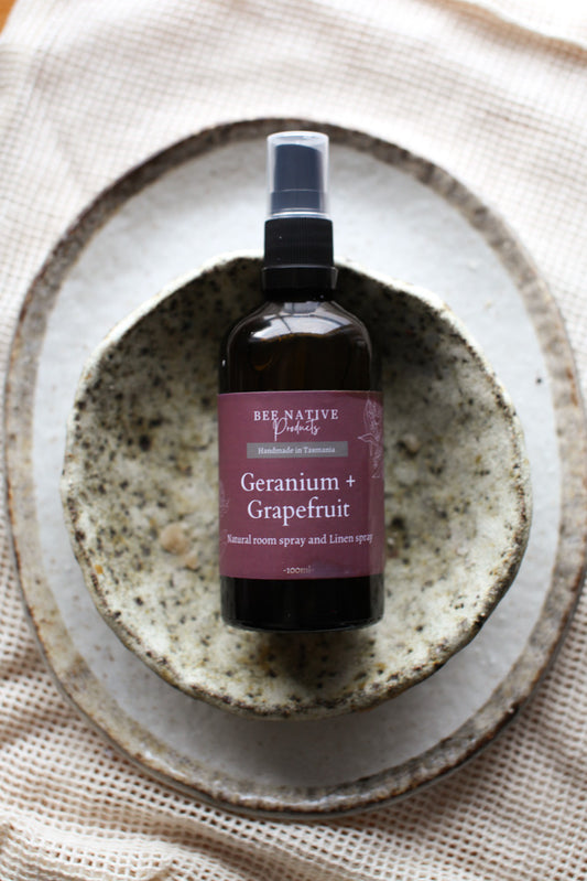Geranium and Grapefruit room spray