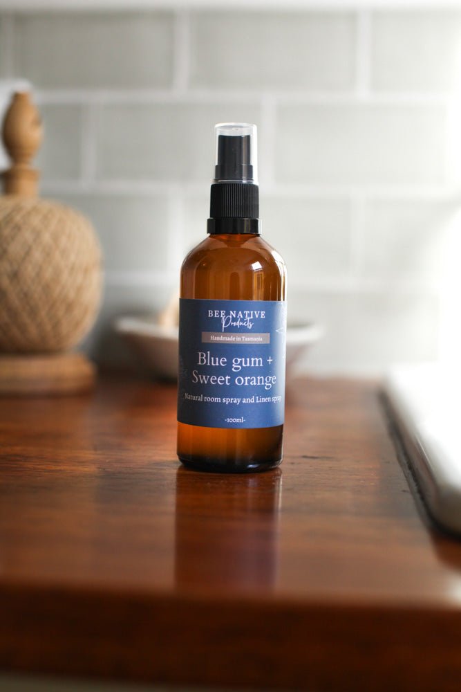 Essential oil room spray - Blue gum and sweet orange - Bee Native