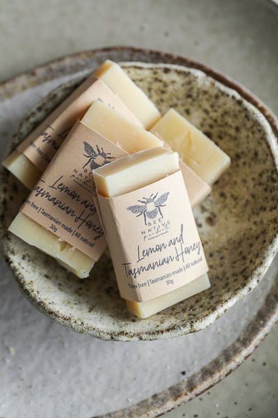 Lemon and honey guest soap - Bee Native