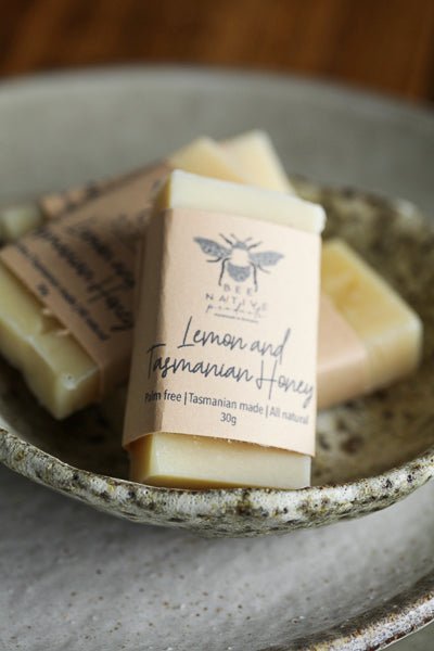 Lemon and honey guest soap - Bee Native