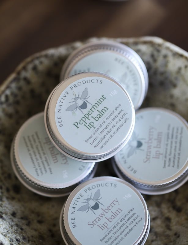 Natural lip balms - Bee Native