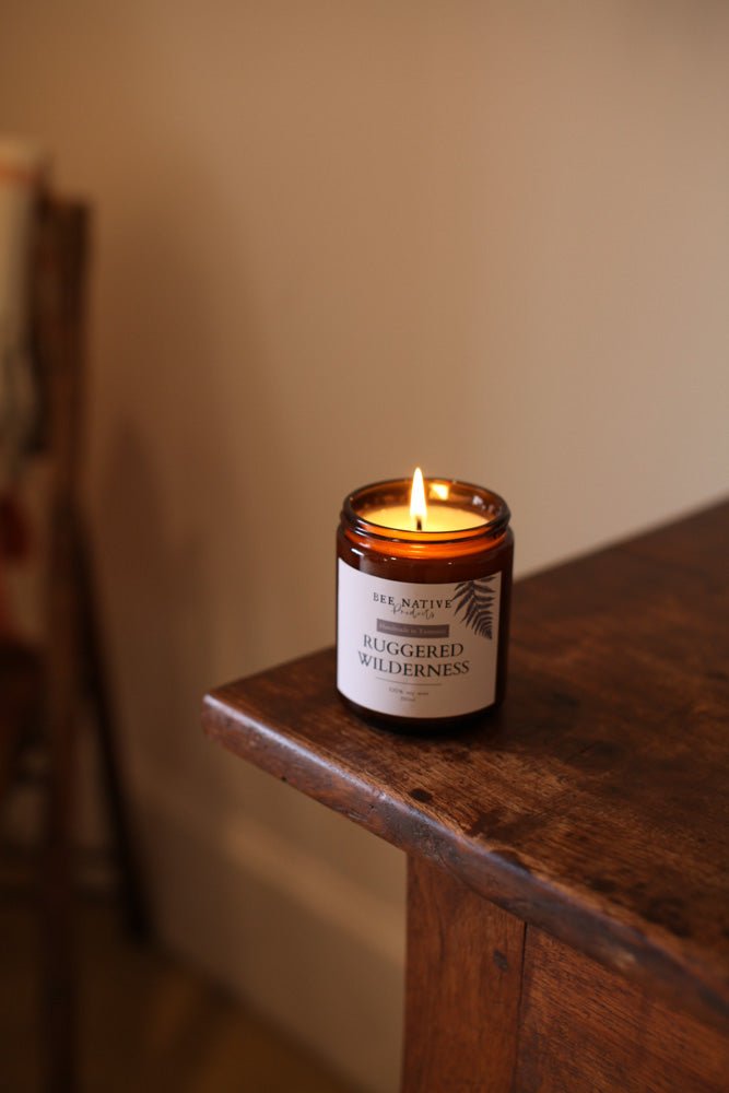 Rugged wilderness - natural soy candle - Bee Native