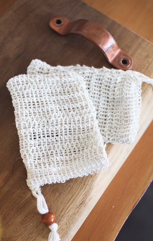 Sisal soap saver bags - Bee Native