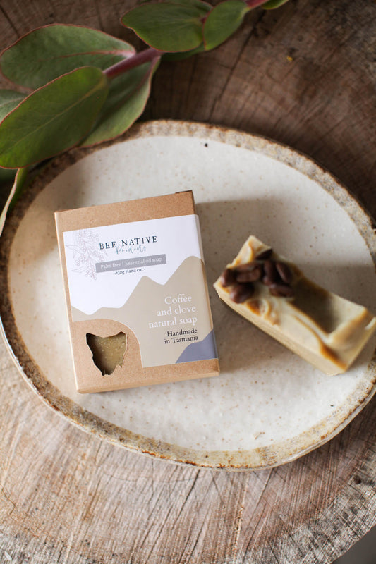 Tasmanian roasted coffee soap - Bee Native