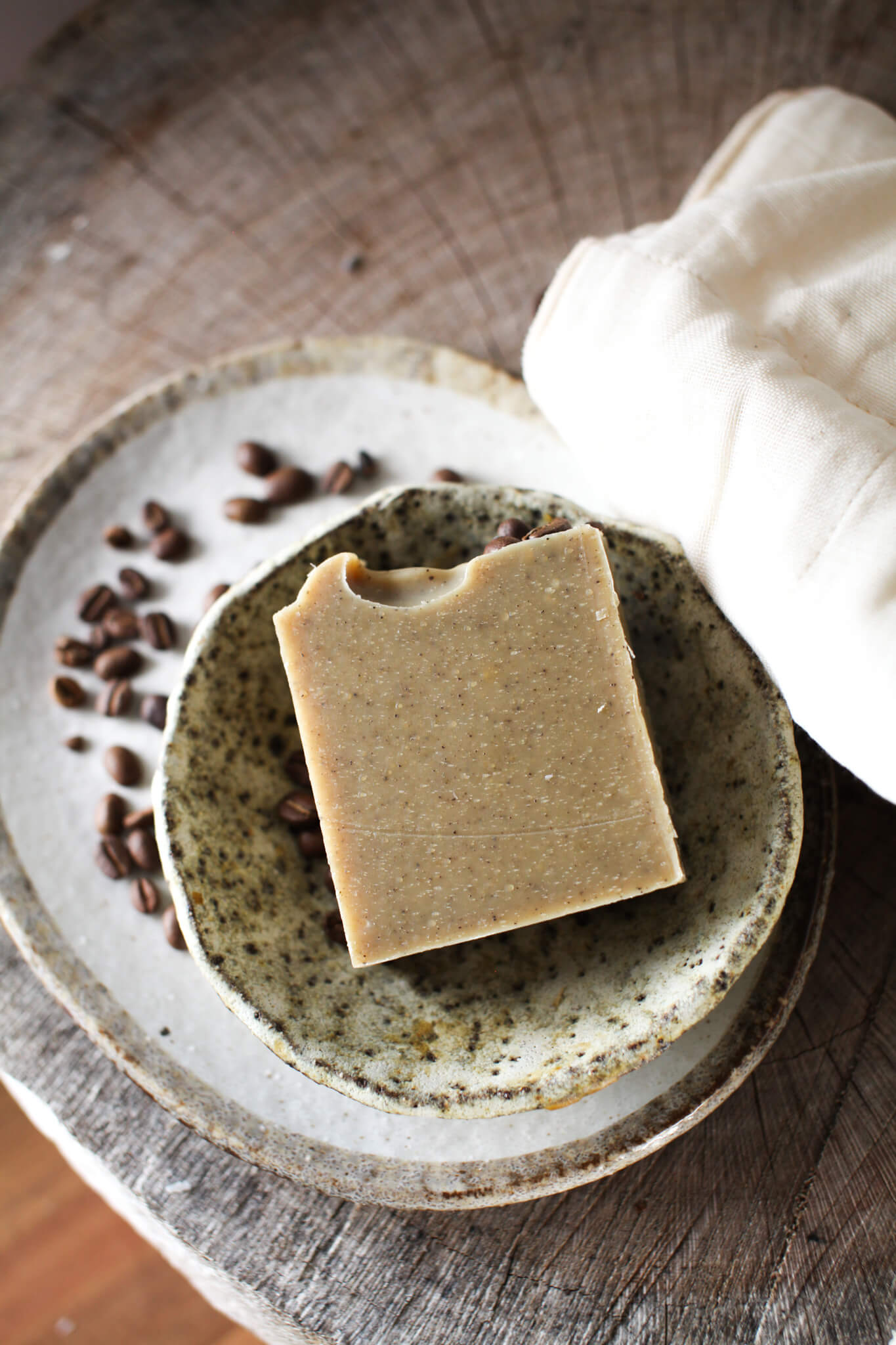 Mixed selection of natural soap bars- bare - Bee native products