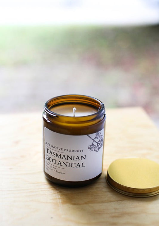 Tasmanian Botanical soy candle - Bee native products
