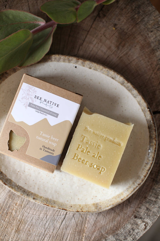 Tassie beer soap bar - Bee native products